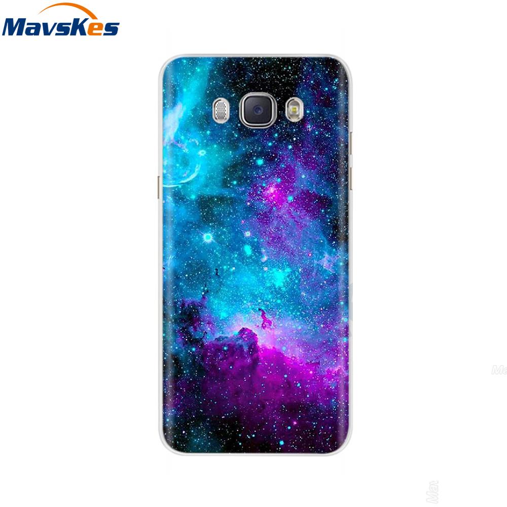 For Samsung J7 2016 Case Print Flower Soft Silicone Back Cover For Samsung J7 2016 TPU Phone Case For Samsung Galaxy J7 2016