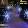 Solar Light Outdoor Waterproof Courtyard Garden Street Pathway Lamps Christmas Decoration Landscape LED Solar Firework Lights