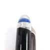 Excellent MONTBLANC Ballpoint Pen Starwalker New Blue Dome Black Silver Used