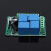 12V 433Mhz 4CH Channel Relay RF Wireless Garage Doors Remote Control Switch Receiver Module