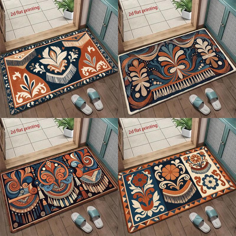 Exotic Pattern Floor Mat Living Room Decoration Home Sofa Non-Slip Carpet Study Bedroom Tatami Children'S Soft Floor Mat