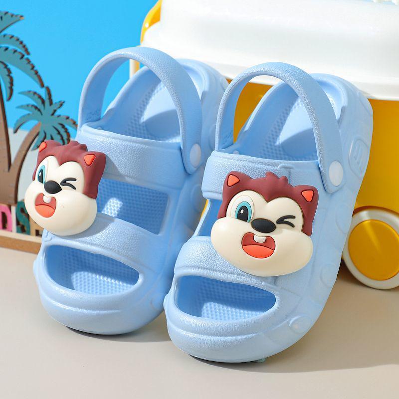 Bear Baby Anti-Collision Two-Way Non-Slip Sandals for Toddlers and Boys