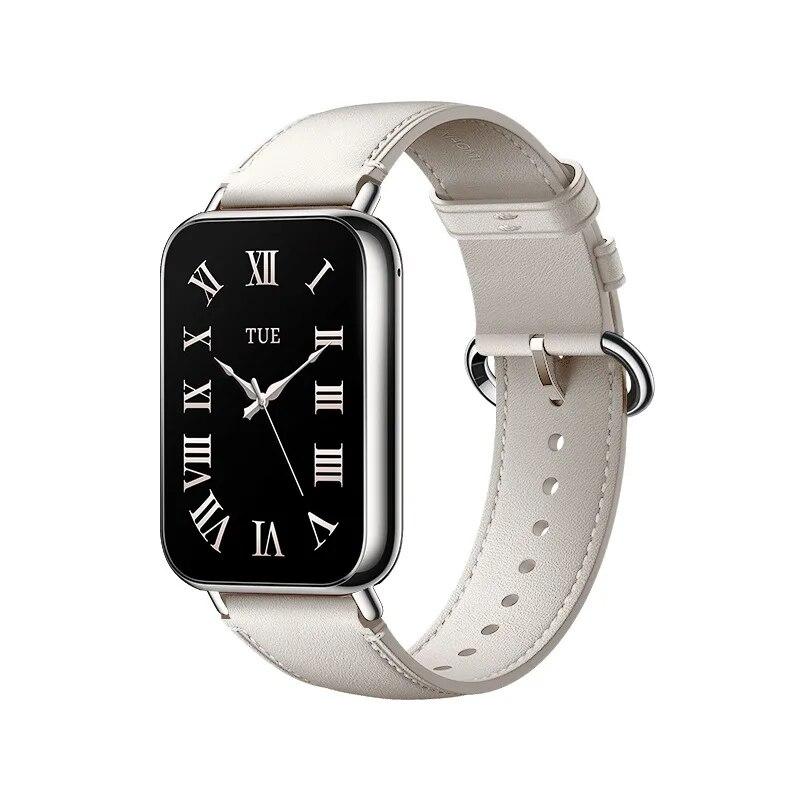 

Кожаный ремешок для Xiaomi Mi Band 8 Pro, оригинальный цветной спортивный браслет, замена для Xiaomi Mi Band 8Pro, ремешок для часов Correa For Mi Band 8Pro бежевый