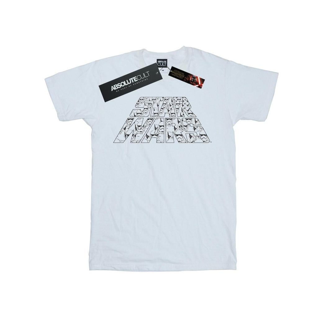 Star Wars: The Rise of Skywalker Mens Star Wars The Rise Of Skywalker Trooper Filled Logo T-Shirt