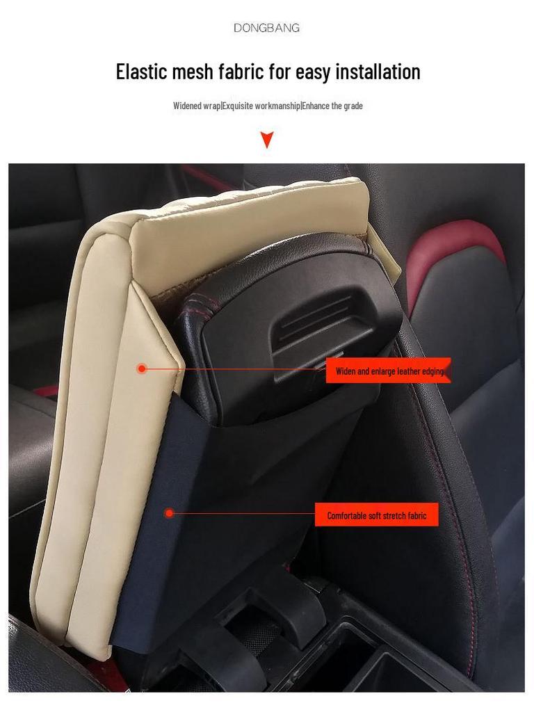 2019 Hongqi HS5 Memory Foam Armrest Heightening Protective Pad