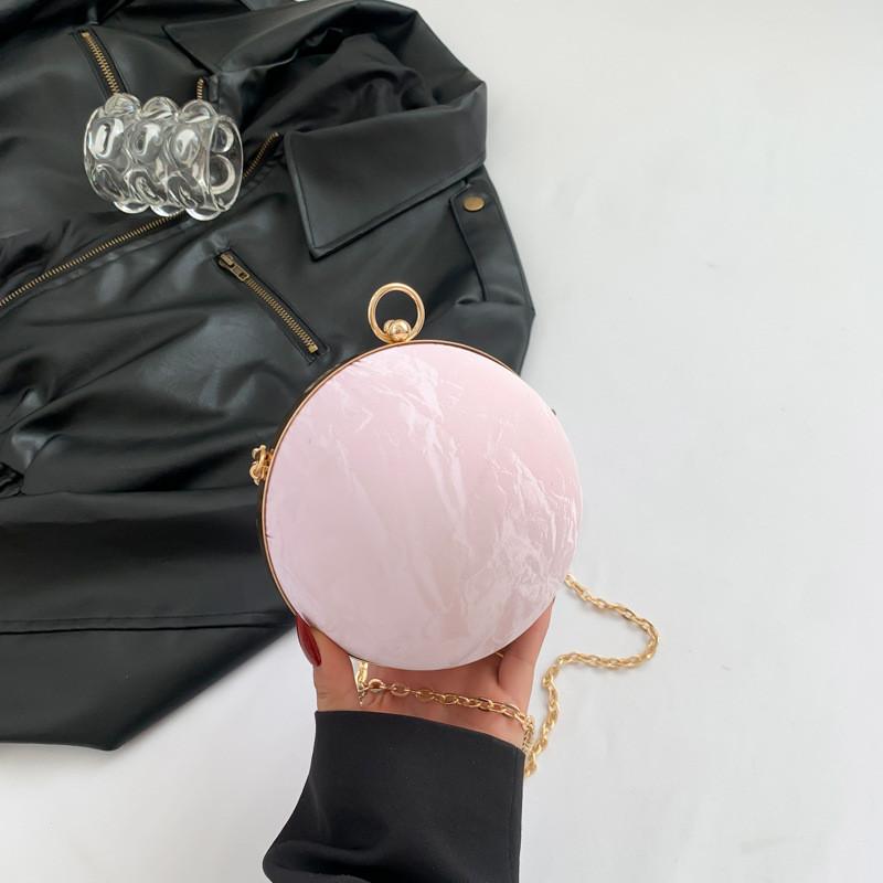 Fashionable Unique Stylish Evening Clutch Bag Chic Handbag With Chain Shoulder Strap