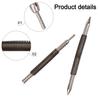 2pcs Spring Tool Hammerless Nail Set Center Punch Positioning Fixer 3500 PSI Hinge Pin Nail Woodwork Drill Bit Door Pin Removal
