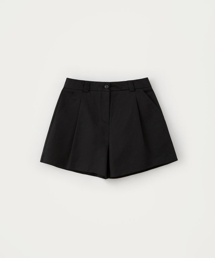 Sseomweeobeoteo Dave Cotton Short Pants - Black