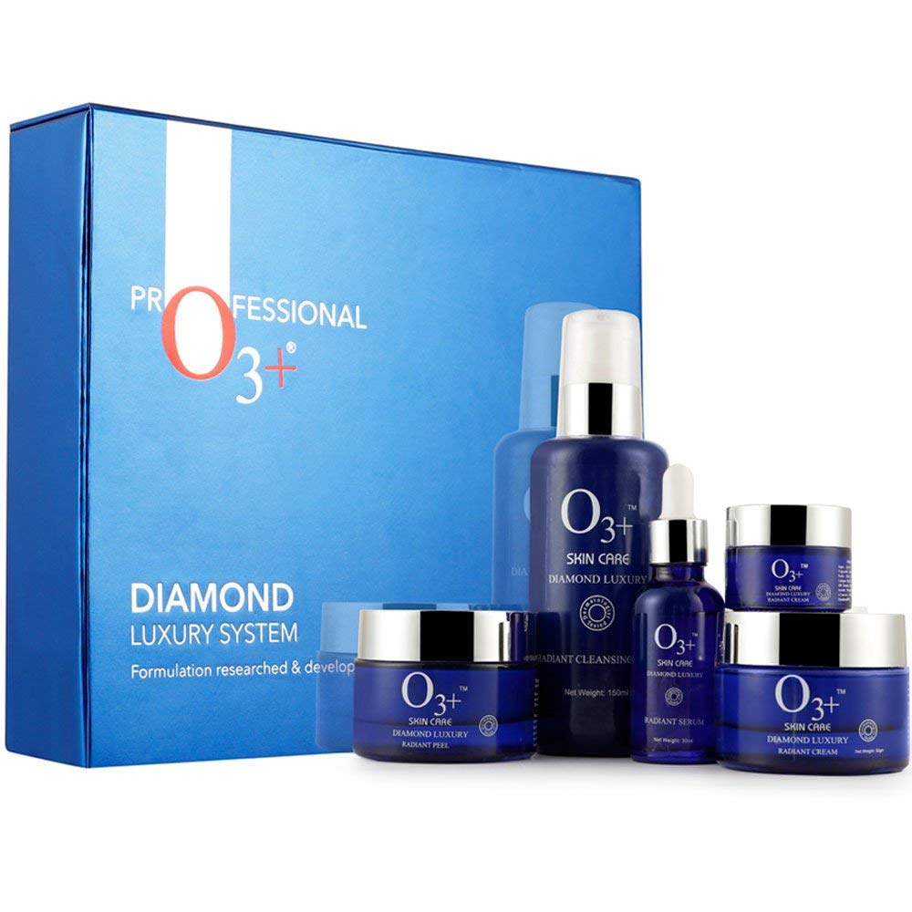 

O3+ Diamond Luxury System Facial Kit For Bridal Makeup Ultra Glow Treatments Brightening Skin