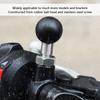 Motorcycle Rear View Mirror   Head Bracket Right Handed Thread Rustproof   Accessory