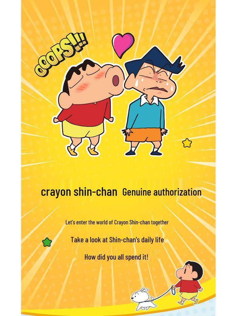 Crayon Shin-chan Acrylic Keychain - Cartoon Character Blind Box Anime Pendant