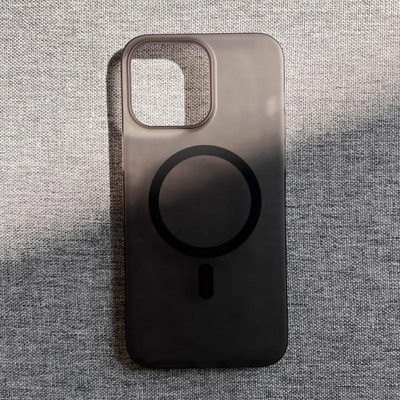 Applicable To Apple 17 Magnetic Phone Case Ice Fog PC Ultra Thin Matte Iphone16 Skin Feeling 15 Fall Protection Case 14