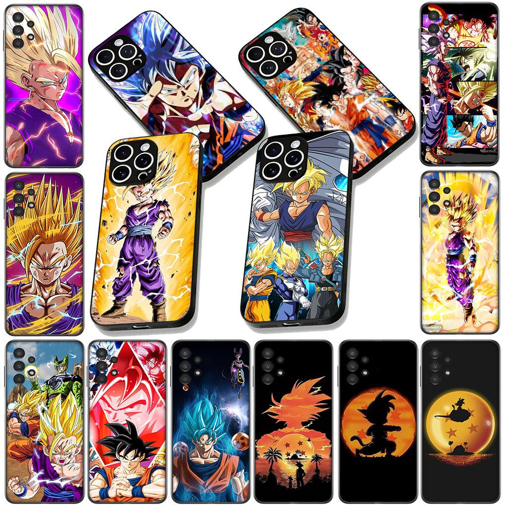 Cover for Motorola Moto E13 E20 E32 E22 G22 G23 G32 G60 G72 G7 G8 G82 G9 Plus Power Case Gohan DragonBalls Dragon Gokus Ball