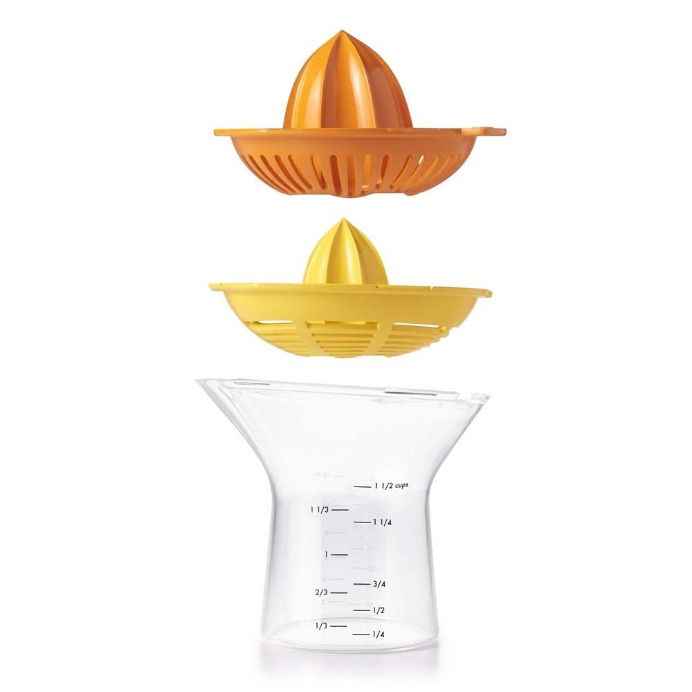 OXO Citrus Juicer Set and Dishwasher Safe 2-in-1 (Large Small) -