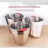 Stainless Steel Round Bucket