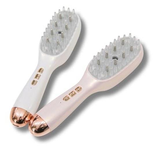 Electric Brush EMS Facial Device Japan HUNTKEY Planning Development Lift Mist LED Scalp Care Beauty Appliance Gift Present