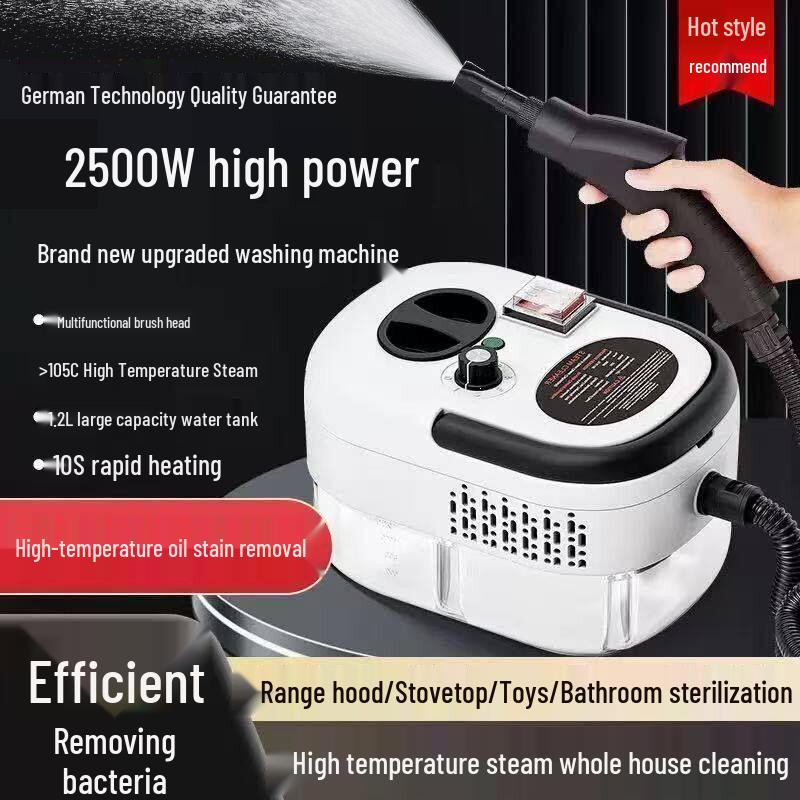 Multi-Functional High-Pressure Steam Cleaner for Home: Cleans Fabrics, Air Conditioners, and Range Hoods