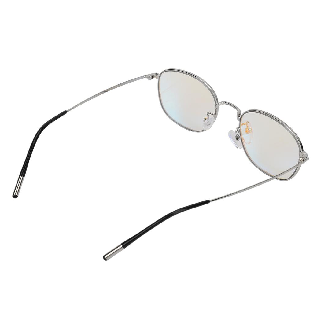 Farbenblindheitsbrille beidseitig beschichtet Rot Grün Farbenblindheitsbrille zum Überqueren der Straße Silber Schwarz