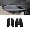 For Honda Accord 2014-2016 9th Gen 4xAll BLACK Leather Door Handle Armrest Cover