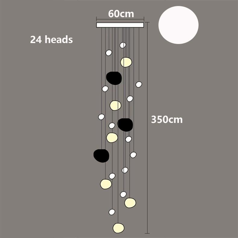 Modern Home Decor Led Lights Pendant Light Lamps for Living Room Chandeliers for Dining Room Hanging Light Indoor Lighting