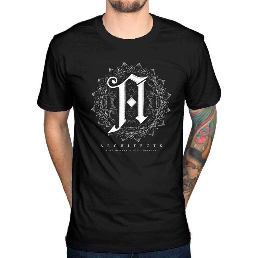 BBTHEORY Architects Mandala T-Shirt Metal Rock Music Shark Hunting Bone Coffin XXXXXL разноцветный