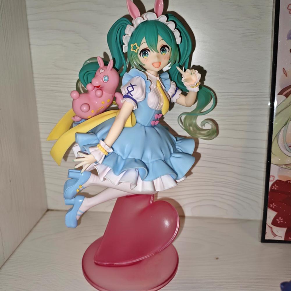 Original Genuine Model Hatsune Miku x Rody 20cm AMP Fairy Tale Figure Anime Figurine Collections Toys Gifts Wholesale