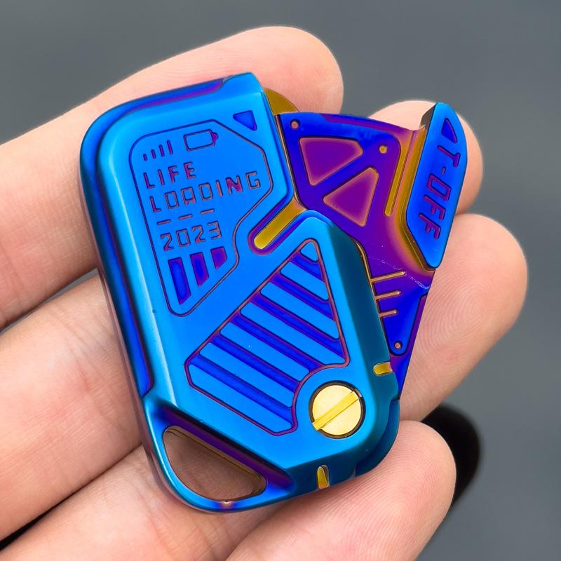 

Магнітна Картка-Штовхач Механічний Слайдер Штовхальна Пластина Кидання Карт Іграшка для Зняття Стресу EDC Метал Антистрес Зняти Стрес Punnk