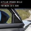 For Mazda CX-5 CX5 2026 2027 Car A Pillar 4 Door Speaker Decor Cover Audio Horn Loudspeaker Cover Frame Interior Accessories