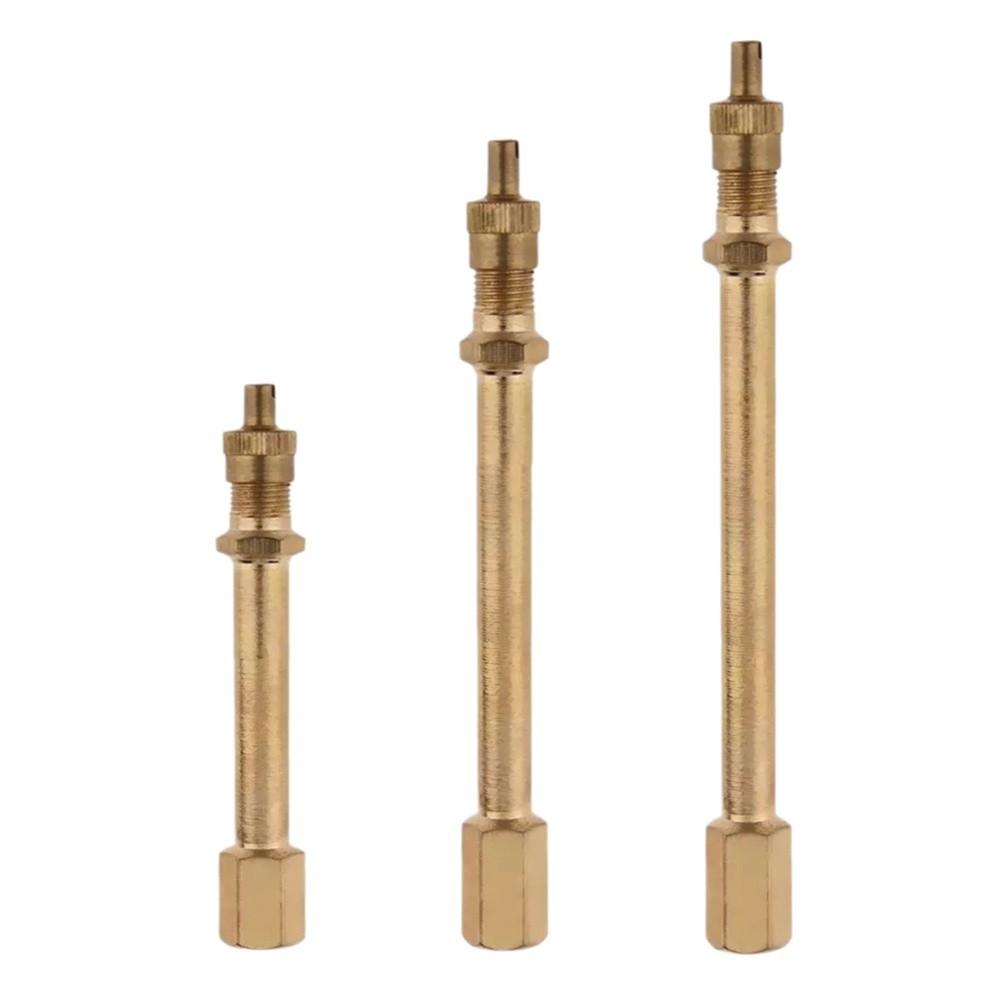 Brass Tire Valve Extension 100mm/140mm/200mm Valve Stem Extender Bike