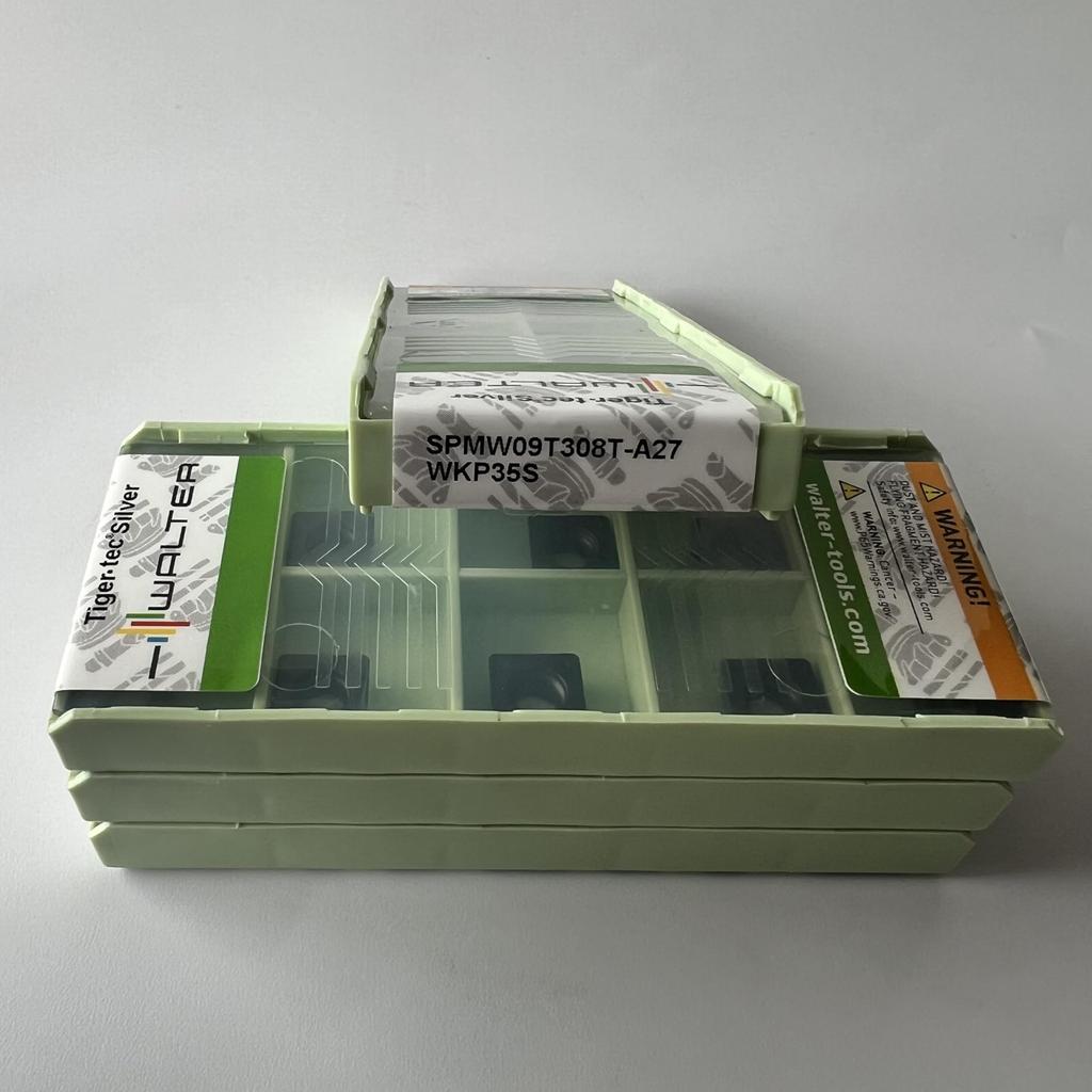 WALTER / SPMW09T308T-A27 WKP35S / Carbide CNC Blade 10 Pcs