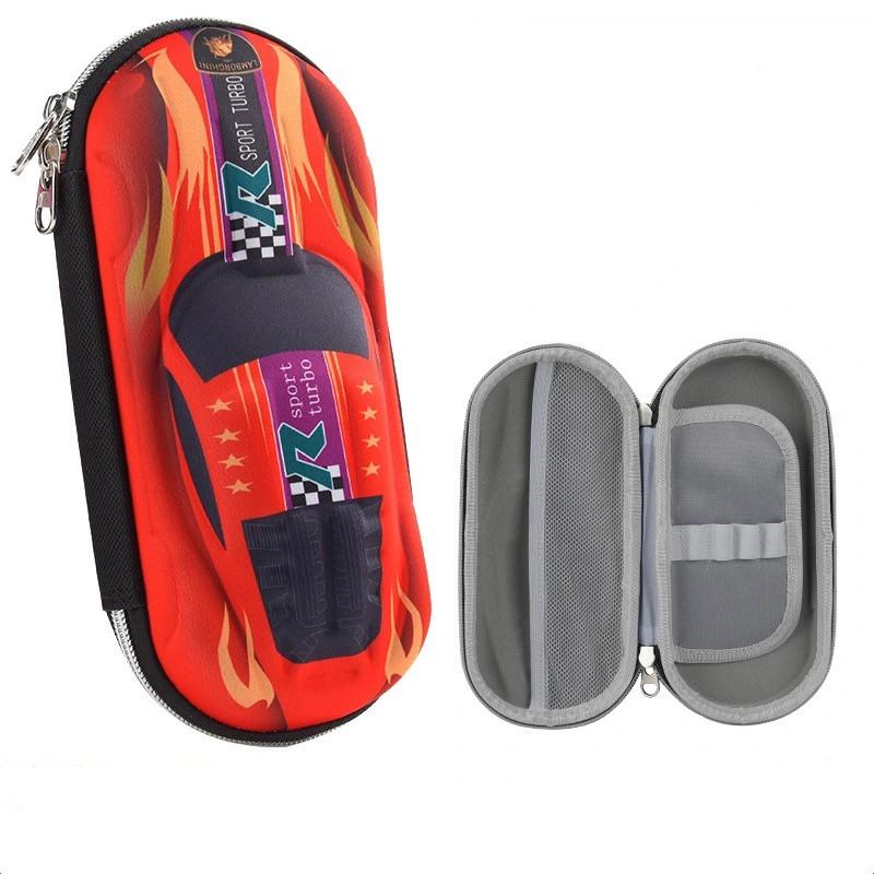 3D Racewagen Etuis Tekeningen School Etui Voor Kinderen Schrijfgerei Doos EVA PU Kunststof Pennen Etui Jongen Leuke Pennen Tas
