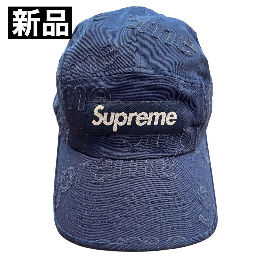 

[USED] Supreme 23SS Lasered Twill Camp Cap