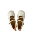 Small leather shoes women's 2025 new spring and summer French fashion versatile with skirts, thick soles increase height, sweet and cool Mary Jane s