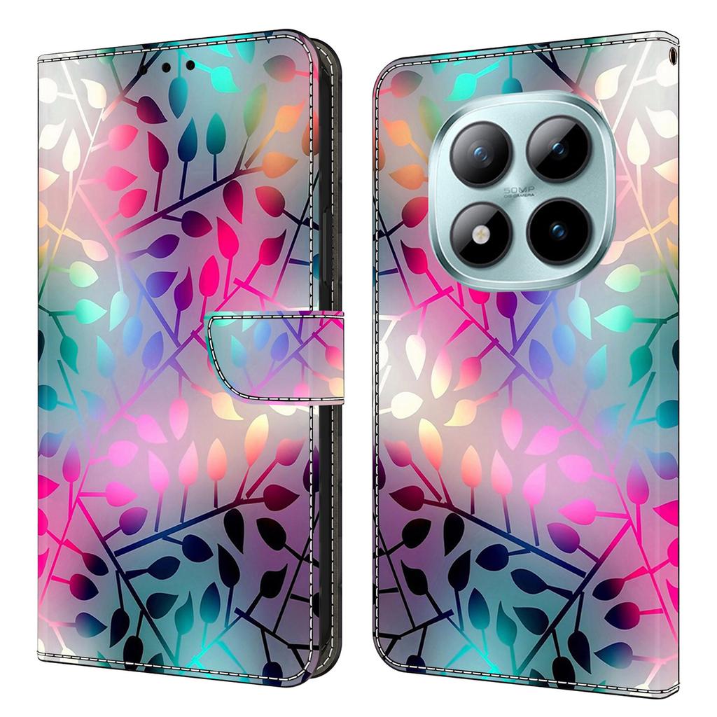 Wallet Case For Xiaomi Poco M8 5G/Redmi Note 15 5G (Global)/15 4G (Global) Magnetic Clasp 3D Pattern Leather Phone Cover