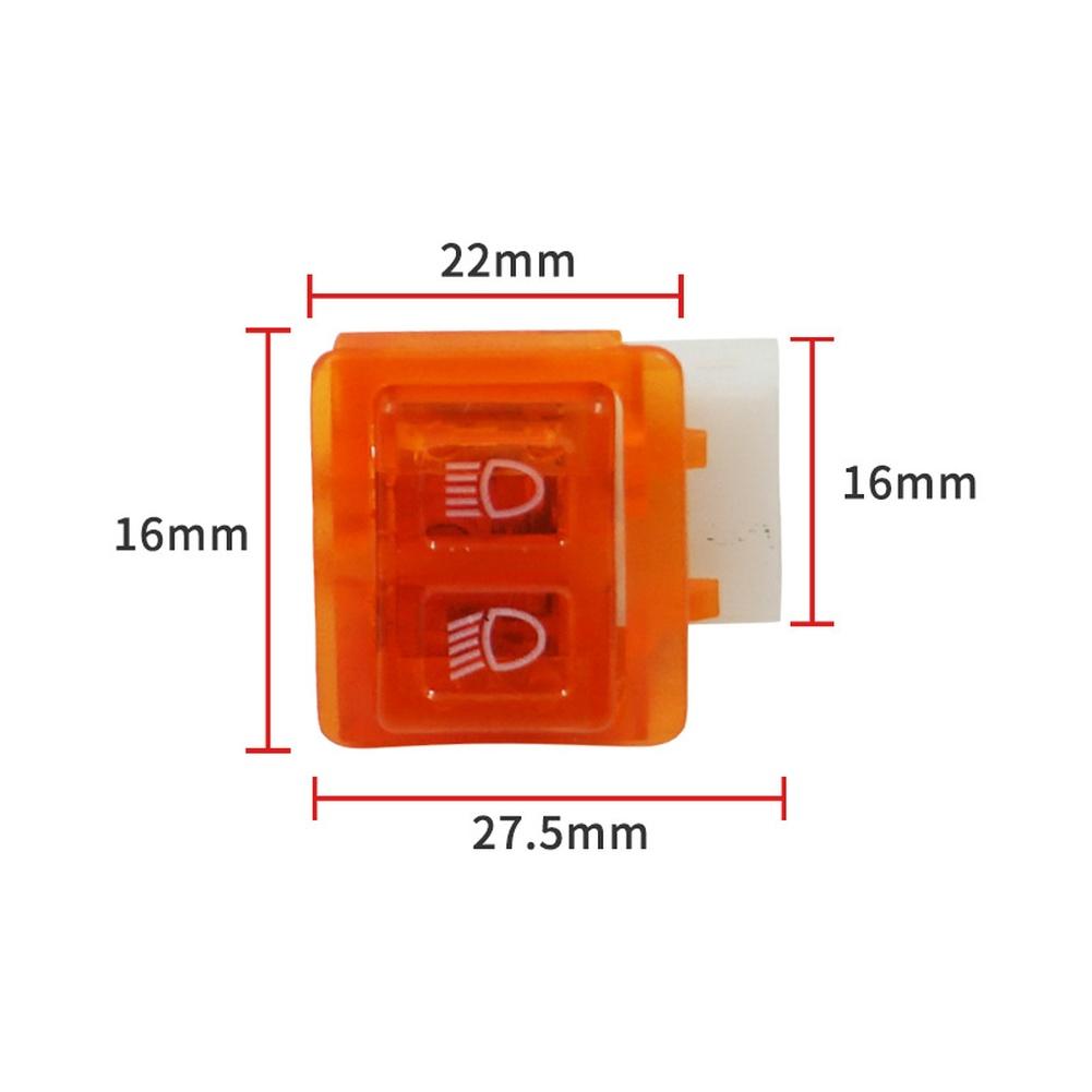 ABS plastic switch for DIO50 dirt bike and scooter models combining For Horn turn signal and ignition switch in one