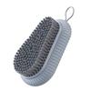 Minimalist Soft Bristle Brush for Cleaning Shoes and Washing Clothes