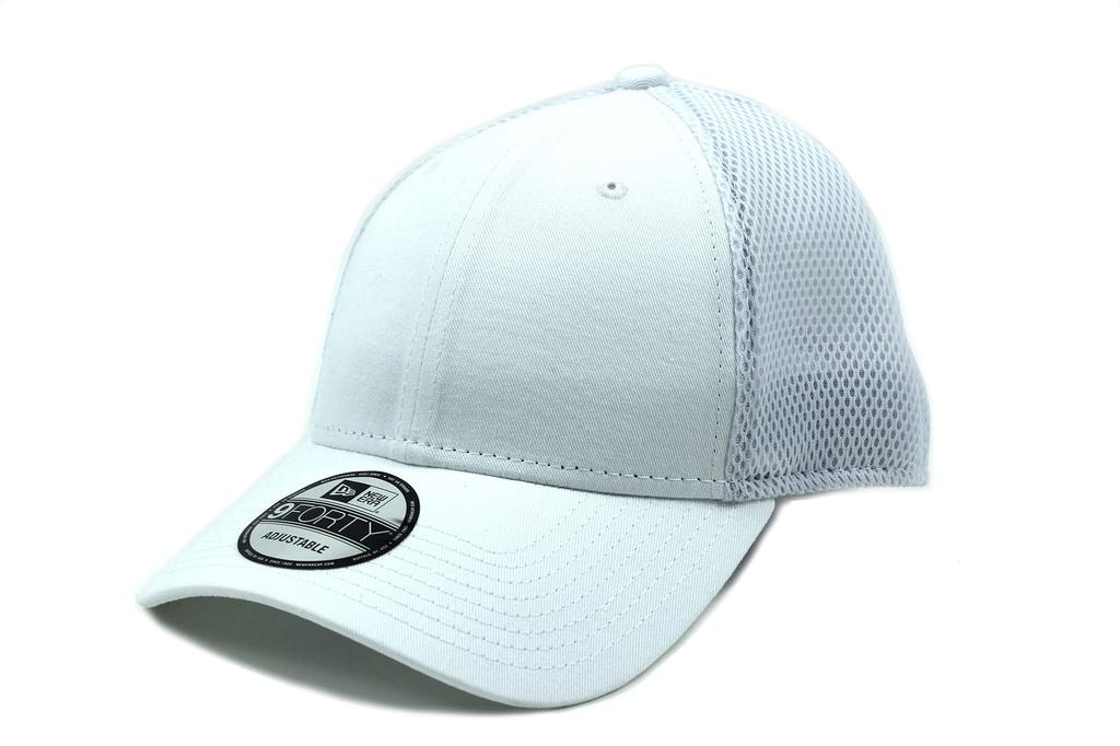 New Era 9FORTY Mesh Snapback Cap (WHITE/WHITE)