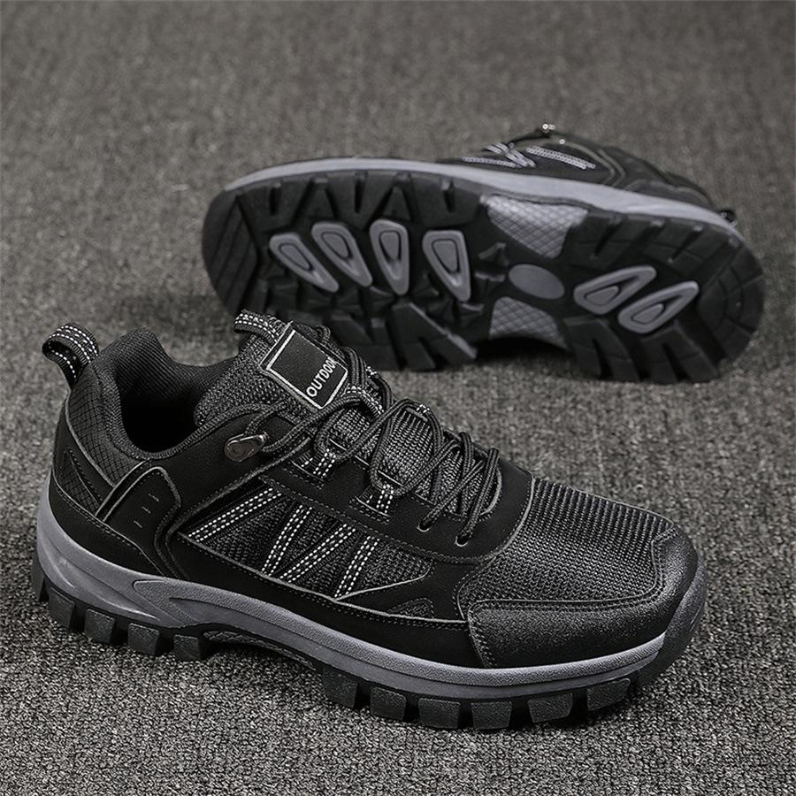 2025 Autumn and Winter New Men's Shoes Popular Sports Shoes Men's Large Size Outdoor Hiking Shoes Men's Casual Men's Shoes Non-slip