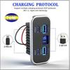 Fast Charging USB C Charger Multi-Port Charge Socket Professional RV USB Outlet  Camping