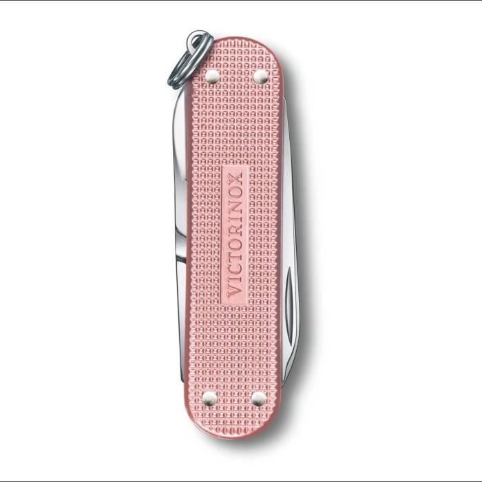 Couteau Suisse - Victorinox - Classic Alox - 58 Mm - 5 Fonctions - Couleur Cotton Candy