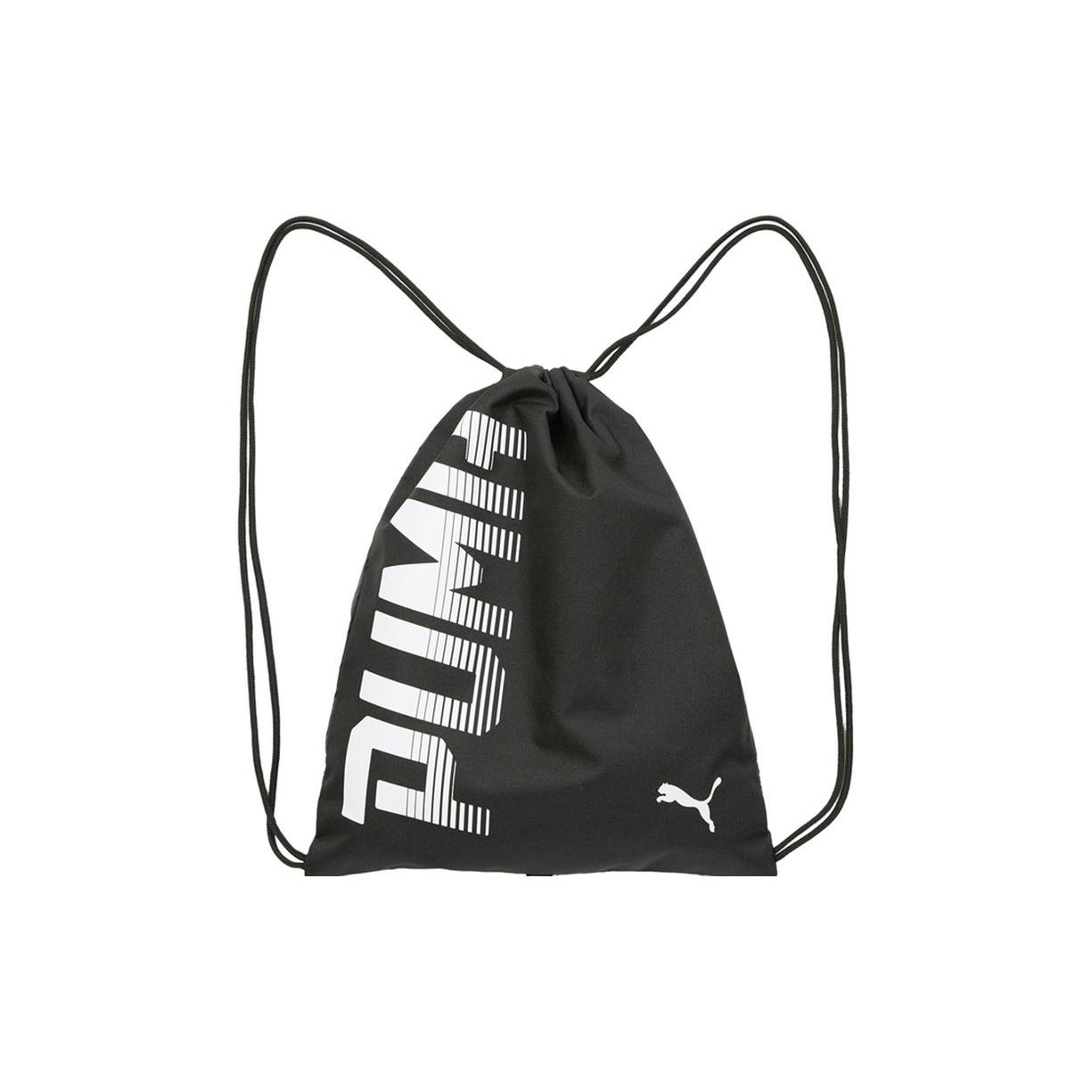 Puma Drawstring Fabric Backpack Unisex Backpacks Black 074715-01 OSFA