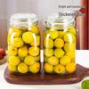 Baijie Square Airtight Glass Storage Jar - 1500ml 2-Pack