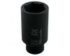 Long Hexagonal Impact Socket 1/2". 30 . CrMo. DIN 3129. Waryński