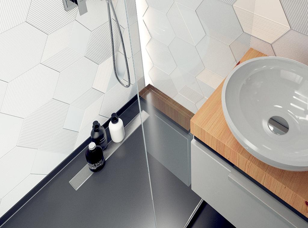 Odpływ Liniowy 50 Cm Niski Basso Inox