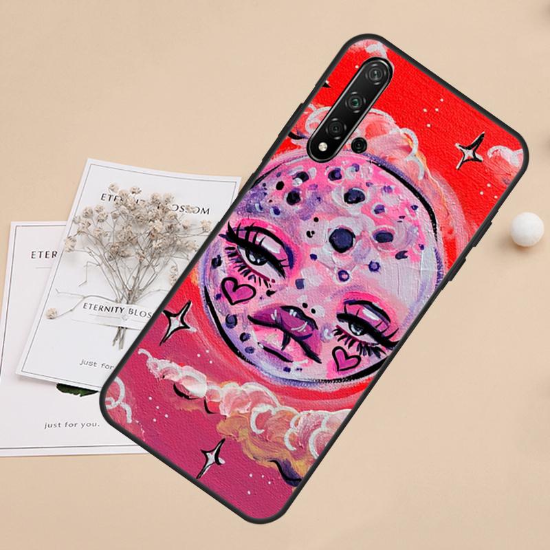 Indie Kids Aesthetic Hippie Acid Trip For Huawei Nova 10 9 SE 3i 7i 8i 11i 12i Y60 Y61 Y70 Y72 Y73 Y90 Y91 P20 P40 P30 Lite Case