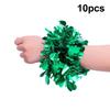 10 Stück Buntes Lametta Armband Elastisches Band Erwachsene Kinder Universal Tanzaufführung Requisite Cheerleading Team Lametta Armband
