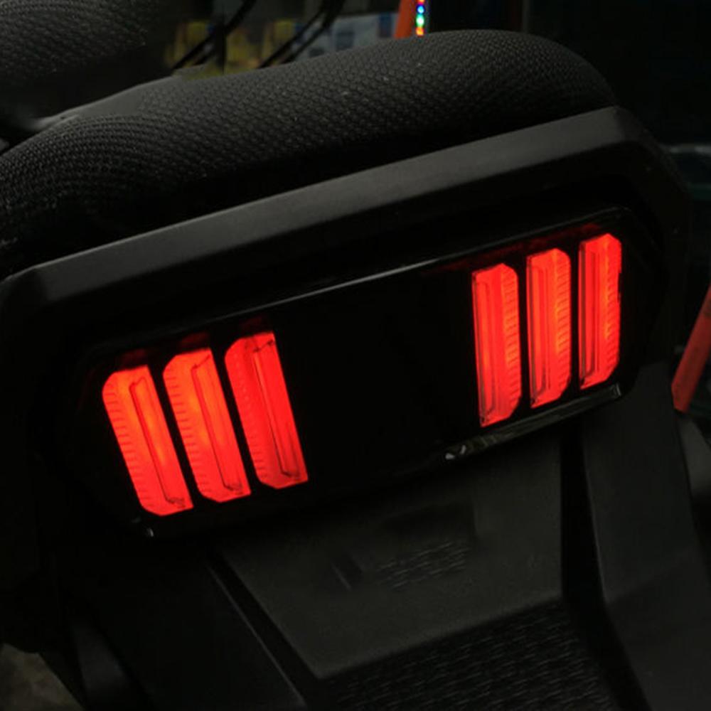 12V Turn Signal Lights Motorcycle Taillights Indicator LED Rear Brake Stop Tail Lamps For Honda MSX125 CBR650F CTX700 CTX700NGood Product