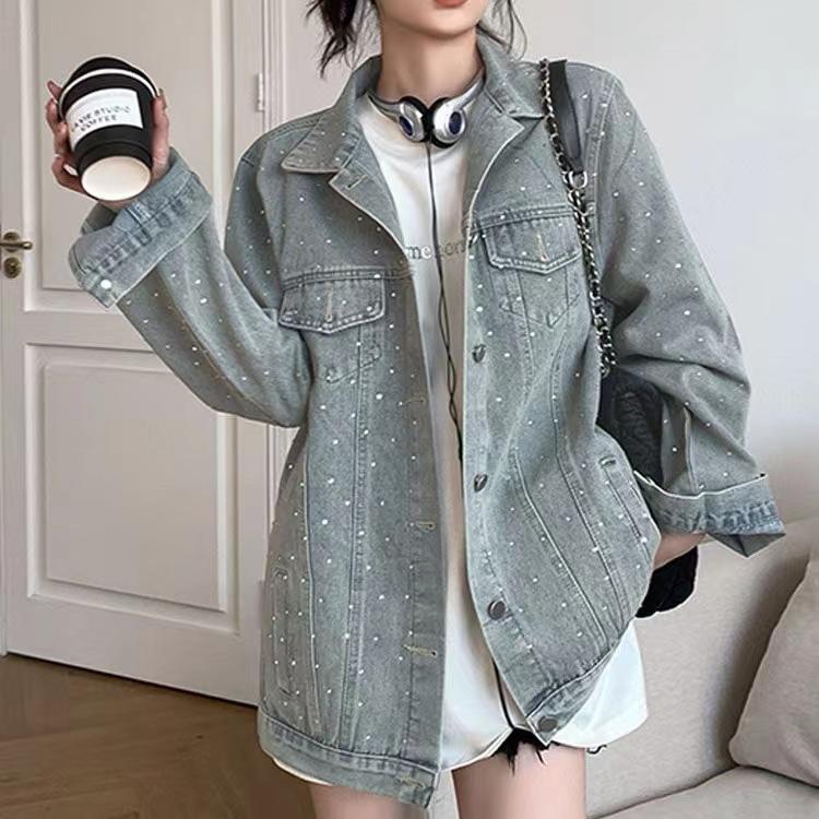 

Джинсовые куртки (Женский),Осень/Весна, S-XL