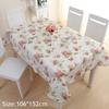 Waterproof Anti-Scalding Table Cover Home Coffee Table Cloth Dinner Table Decor Tablecloths