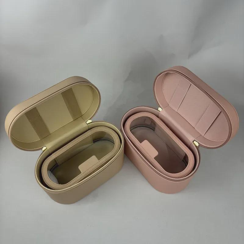 Geantă de toaletă de călătorie multifuncțională din piele PU - Capacitate mare, depozitare cosmetică portabilă